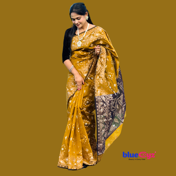UNIQUE SILK JAMDANI SHAREE